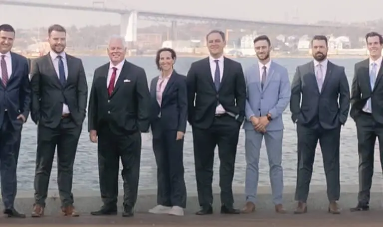 The Mike Murphy Law Group team on the Halifax waterfront